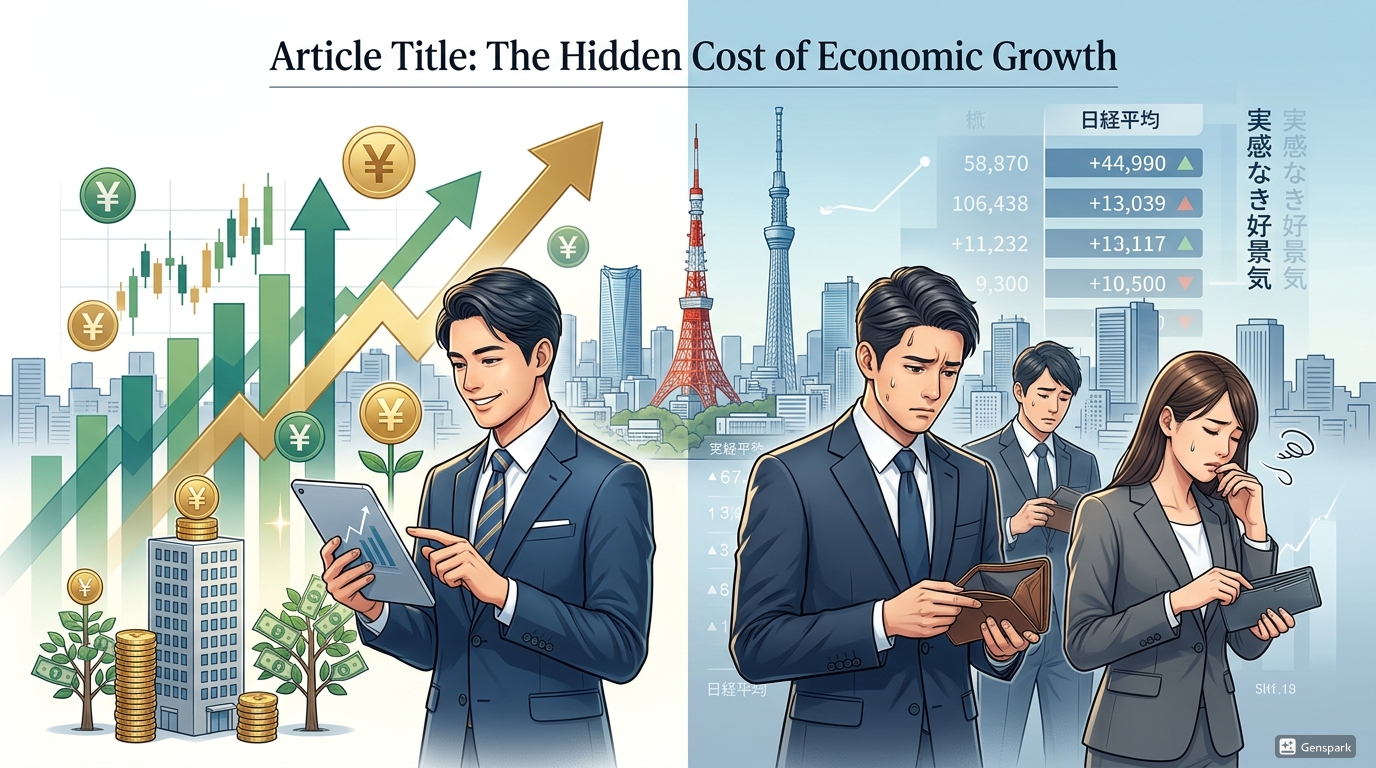 「実感なき好景気」は矛盾じゃない—税理士が読み解く資産格差の正体